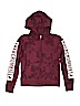 Abercrombie Burgundy Zip Up Hoodie Size 9 - 10 - photo 1