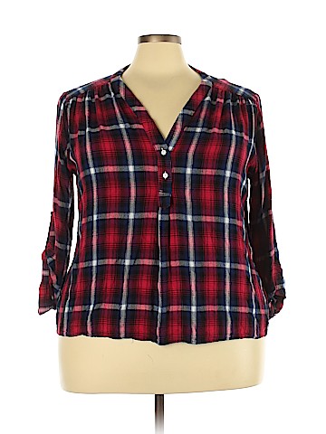 August Mist 3/4 Sleeve Blouse (view 1)