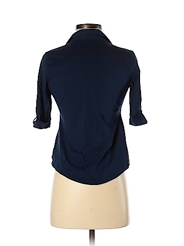 Style&Co 3/4 Sleeve Button-Down Shirt (view 2)