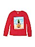 Abercrombie Red Long Sleeve T-Shirt Size 9 - 10 - photo 1