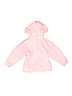 Zara 100% Cotton Pink Zip Up Hoodie Size 6 - photo 2