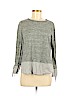Loft design by... Gray Long Sleeve Top Size M (petite) - photo 1