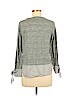 Loft design by... Gray Long Sleeve Top Size M (petite) - photo 2