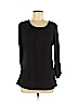 New Directions Black 3/4 Sleeve Top Size M (petite) - photo 1
