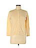 Lord & Taylor 100% Cotton Yellow Cardigan Size M (petite) - photo 1