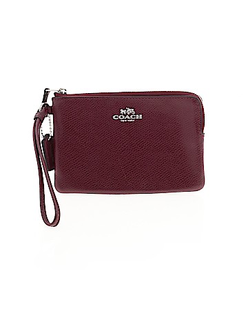 Coach Factory Leather Wristlet (view 1)