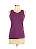 Eileen Fisher 100% Merino Wool Purple Sleeveless Top Size M (petite) - photo 1