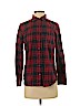 J. Crew Factory Store 100% Cotton Red Long Sleeve Button-Down Shirt Size M (petite) - photo 1