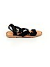 Vintage Havana 100% Leather Black Sandals Size 8 1/2 - photo 1