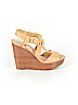 MICHAEL Michael Kors 100% Leather Tan Wedges Size 8 - photo 1