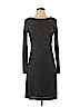 Ann Taylor LOFT Gray Casual Dress Size XS (petite) - photo 1