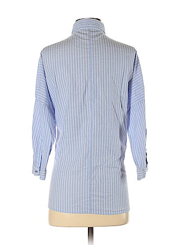 Zara 3/4 Sleeve Button-Down Shirt (view 2)