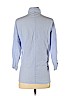Zara 100% Cotton Blue 3/4 Sleeve Button-Down Shirt Size S - photo 2