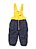 Puma 100% Polyester Yellow Snow Pants With Bib 12-18 MO / 18 MO - photo 1