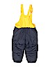 Puma 100% Polyester Yellow Snow Pants With Bib 12-18 MO / 18 MO - photo 2