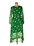 Banana Republic Factory Store 100% Polyester Green Casual Dress Size 14 - photo 1