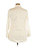 Coldwater Creek 100% Cotton White Long Sleeve Button-Down Shirt Size 14 - photo 2