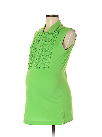Lilly Pulitzer for A Pea in the Pod Sleeveless Polo (view 1)