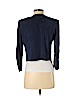 Tibi 100% Suede Blue Leather Jacket Size 2 - photo 2