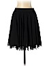 LC Lauren Conrad 100% Polyester Black Casual Skirt Size S - photo 1