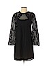 Ann Taylor LOFT 100% Polyester Black Casual Dress Size 4 (petite) - photo 1