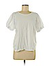 Eri + Ali 100% Cotton White Short Sleeve T-Shirt Size M - photo 1