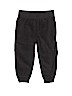 Carter's 100% Polyester Solid Black Sweatpants 12-18 MO / 18 MO - photo 1