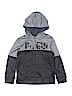 Puma Black Zip Up Hoodie Size 8 - photo 1