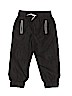 Wonder Nation 100% Polyester Black Track Pants Size 2T - photo 1