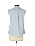Banana Republic 100% Cotton White Sleeveless Button-Down Shirt Size S (petite) - photo 2