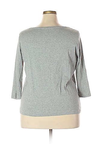 Talbots 3/4 Sleeve Top (view 2)