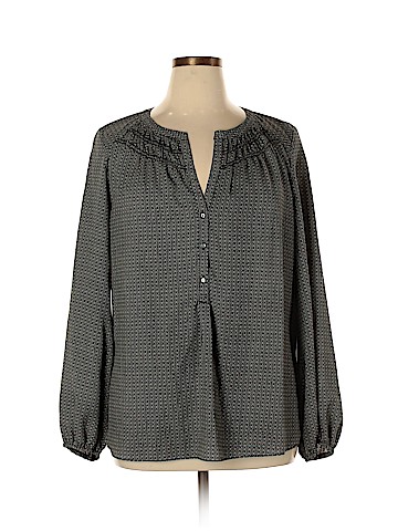 Max Studio Long Sleeve Blouse (view 1)