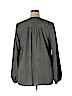 Max Studio 100% Polyester Black Long Sleeve Blouse Size XL - photo 2