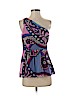 Tibi 100% Polyester Purple Sleeveless Blouse Size 6 - photo 1