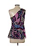 Tibi 100% Polyester Purple Sleeveless Blouse Size 6 - photo 2