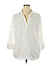 Vineyard Vines 100% Linen White Long Sleeve Blouse Size XL - photo 1