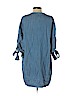 Lou & Grey Blue Casual Dress Size S - photo 2