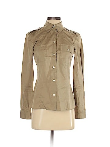 Michael Kors Long Sleeve Button-Down Shirt (view 1)