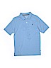 Nautica 100% Cotton Solid Blue Short Sleeve Polo Size 18 - 20 - photo 1