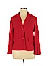 Dani Max 100% Polyester Red Blazer Size 14 (petite) - photo 1