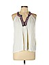 Soft Joie 100% Cotton White Sleeveless Top Size L - photo 1