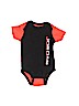 Air Jordan 100% Cotton Orange Short Sleeve Onesie Size 6-9 mo - photo 1