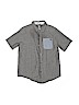 Shaun White 100% Cotton Gray Short Sleeve Button-Down Shirt Size S (kids) - photo 1