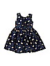 Gymboree 100% Polyester Metallic Blue Special Occasion Dress Size 5T - photo 1