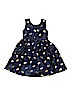 Gymboree 100% Polyester Metallic Blue Special Occasion Dress Size 5T - photo 2