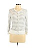 Cable & Gauge 100% Rayon White Cardigan Size L - photo 1