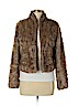 Hollister 100% Faux Fur Brown Faux Fur Jacket Size M - photo 1