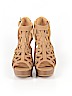 Guilty Heart Tan Heels Size 6 - photo 2