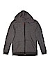 Cat & Jack Solid Gray Zip Up Hoodie Size 12 - 14 - photo 1