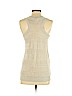 an original MILLY of New York 100% Linen Tan Sleeveless Top Size P (petite) - photo 2